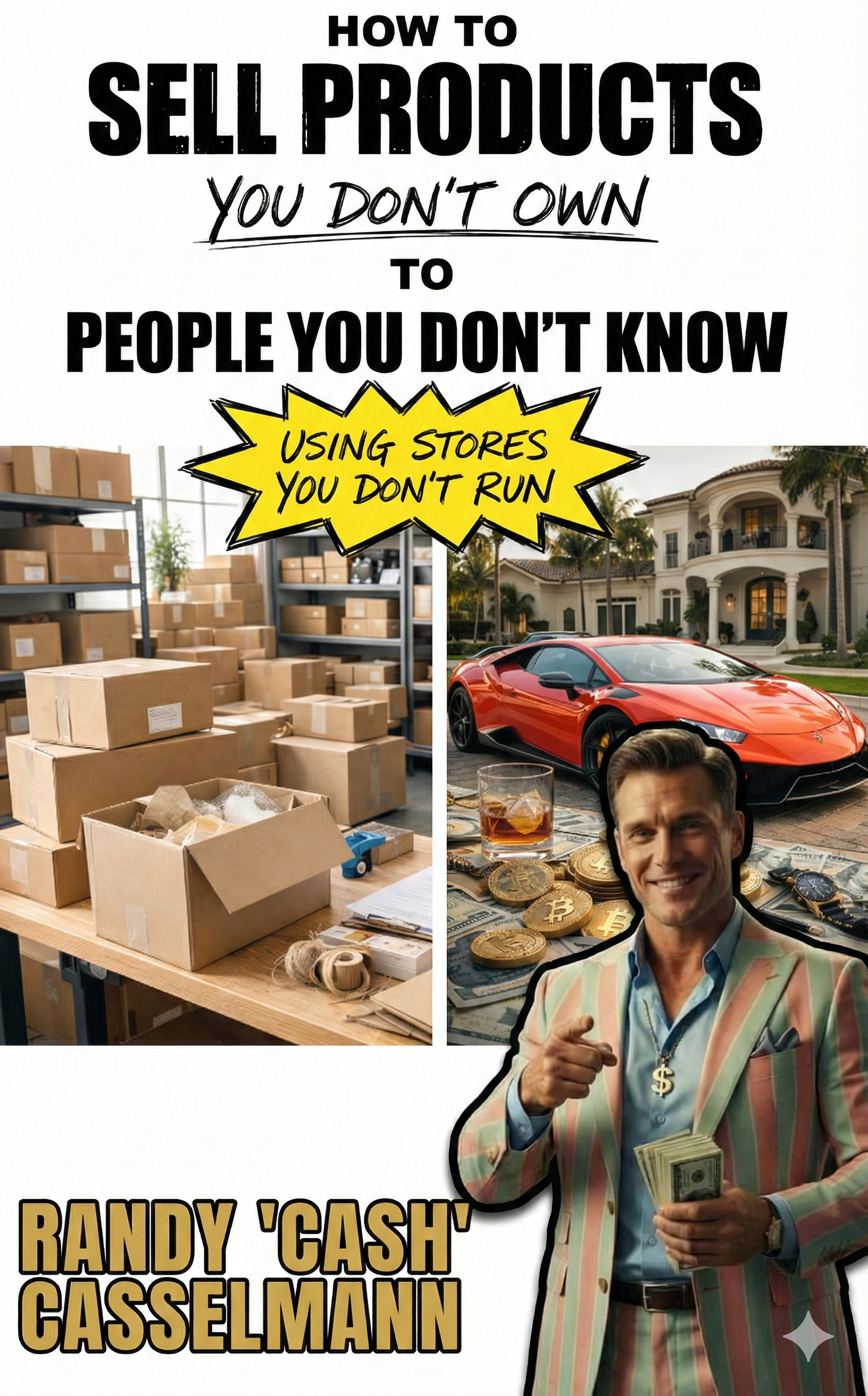How to Sell Products You Don't Own to People You Don't Know Using Stores You Don't Run - Book Cover